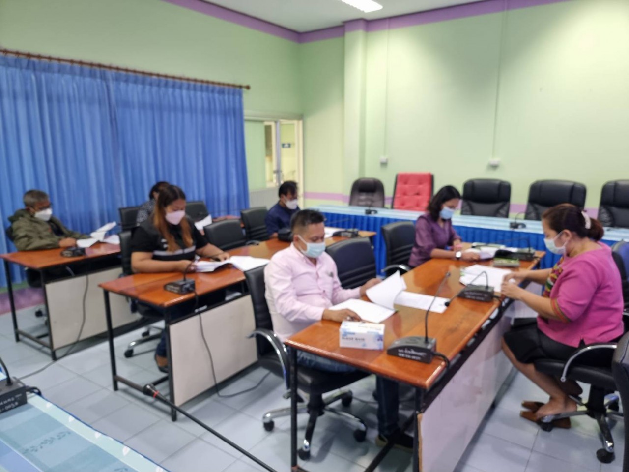 วันที่ 27 ธันวาคม 2565 ได้ประชุมคณะกรรมการติดตามและประเมิน ผล แผน